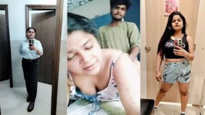 Latest Desi MMS Horny GF Ko Ghar Laake Lund Pe Uchala Aur Piche Se Pela