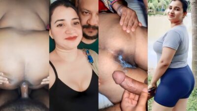 Hot Beautiful Muslim Wife Hard Ass Fucking and Cum in Ass with Husband Boss