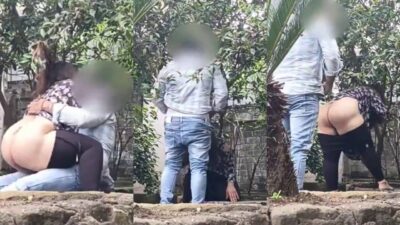 Latest Big ass Indian Aunty Risky Sex with Secret bf in public park mms must watch