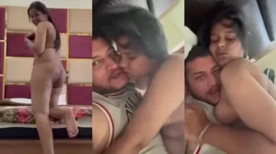 Unsatisfied Punjabi Wife takes charge and Fuck Husband Hard Leaked Viral MMS
