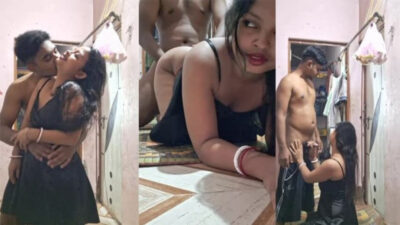 Free Desi Porn MMS Horny Sexy Bhabhi Pussy Fucking Young Lover