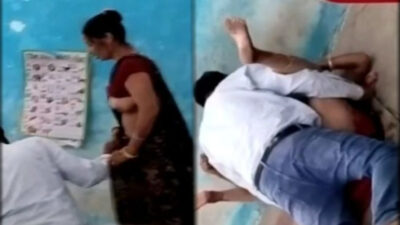 Desi Trending MMS Bihar School Teacher Fucking with Principal Secret Phone Recording