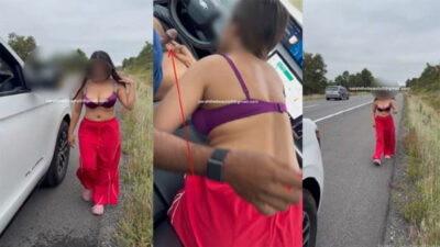 Hot Wife from Pune Sarahthebeauty New Highway Dare Nude Fucking in Car