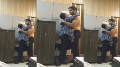 Rich Housewife Blowjob and Standing Fucking with Lover Free MMS Porn