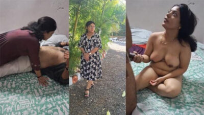 Randi Bhabhi Fucking with Servant Cuckold Husband Recording New Sex MMS Video