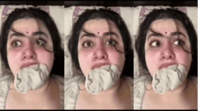 Trending Crying Muslim Woman With Panties in Mouth and Fucking Instagram Viral Video