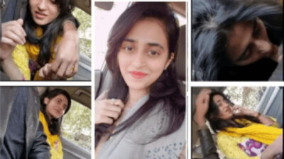 Pakistani XXX Young Girl In Yellow Suit Blowjob in Car with Cousin Brother HD