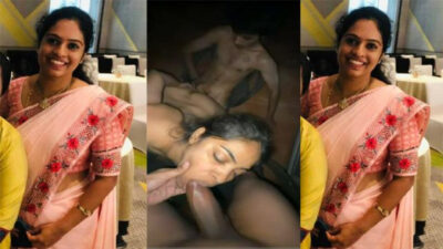Horny Tamil Housewife Sex Affair Scandal Threesome Fucking with Lover and Husband XXX