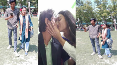 Bihari Cheater GF Showing Boobs Kissing With Best Friend Nude Selfie Sex MMS