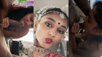 Traditional South Indian Classical Dancer Turns Shameless and Fucking Big Cock Lover Viral MMS
