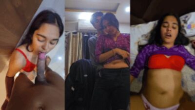 Indian Porn MMS Shy Girlfriend Passionately Pussy Fucking with Boyfriend