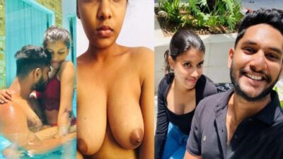 Tamil NRI Mallu Wife Nude Pussy Fucking with Big Dick Lover in Swimming pool
