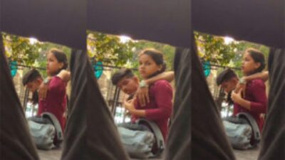 Young School Girl and Boy Fucking in Public Park Viral Outdoor Sex MMS