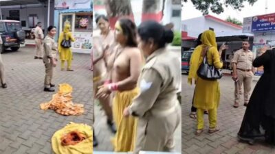Randi Drunk Woman Walked Around Naked At Public Place Trending Leak Viral MMS