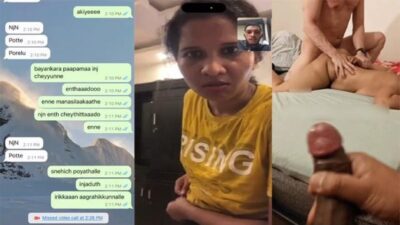 Tamil Cheater Hot Aunty Threesome with Lover & Husband Original Sex MMS 2026