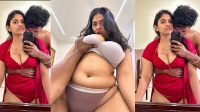Beautiful Big Ass Sexy Indian Married Cheater Milf Blowjob Fucking with Lover MMS
