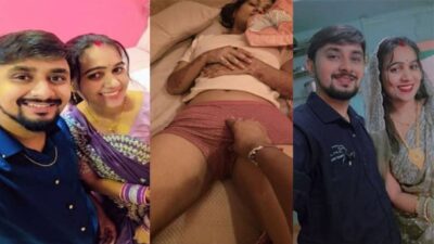 Beautiful Newly Wed Bhabhi Doggy Fucking with Boyfriend in Hotel after Marriage