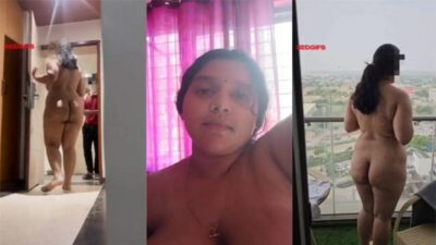 Delhi Horny Nude Bhabhi Doing Naked Dare With Delivery Guy Desi Trending MMS