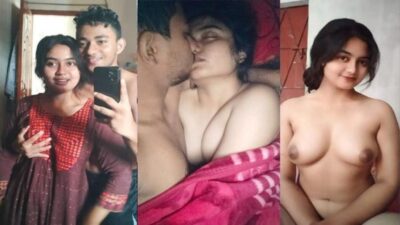 Most Demanded Famous Instagram Viral Couple Nude Romance Sex MMS