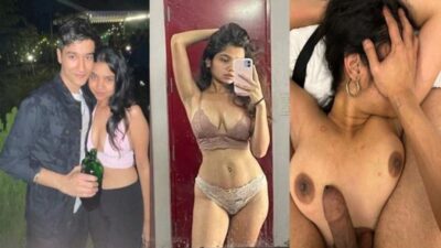 Tamil Sexy Baddie Double Penetration Blowjob Threesome Sex with BF and Husband Porn