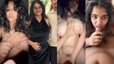 Sexy Big Boobs Bombay Baddie Blowjob Fucking Moaning with BF Free MMS