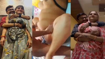 Desi Indian Milf Rajasthani Aunty Enjoying Sex with Young boy Viral Sex MMS
