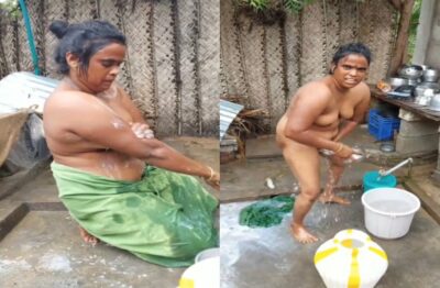 Tamil XXX Mallu Village Aunty Nude Bathing Uncensored Version